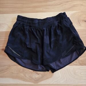 Like New Lululemon Athletica Black Running Shorts